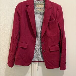 Banana Republic Burgundy Blazer